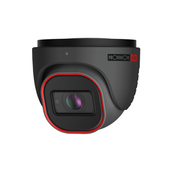 Camera- H.265 S-Sight Serija, Dome/Turret IR 40M(2 LED Array), 2.8-12mm socivo, 2M sa PoE, siva